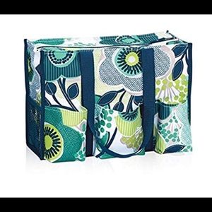 Thirty-One Ziptop Organizing Tote Fabulous Floral